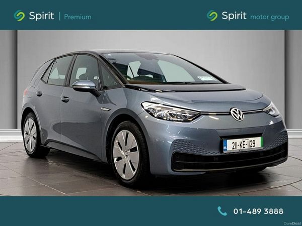 Volkswagen ID.3 Hatchback, Electric, 2021, Blue
