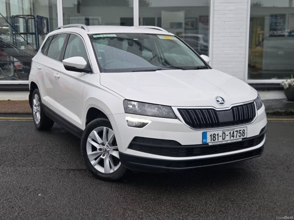 Skoda Karoq Estate/Jeep, Diesel, 2018, White