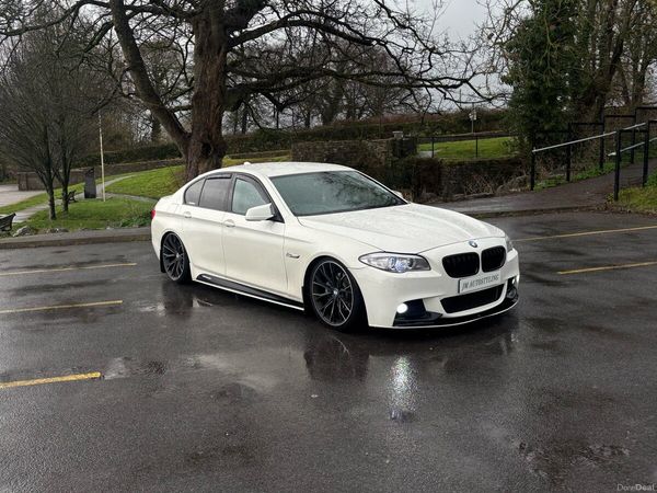 BMW 5-Series Saloon, Diesel, 2011, White