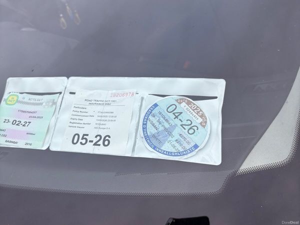 Nissan Qashqai Hatchback, Petrol, 2016, White