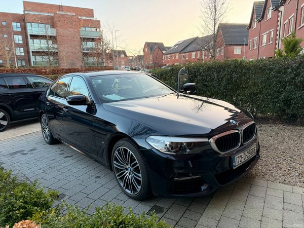 BMW 5-Series Saloon, Petrol Plug-in Hybrid, 2017, Black
