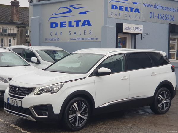 Peugeot 5008 MPV, Petrol, 2019, White