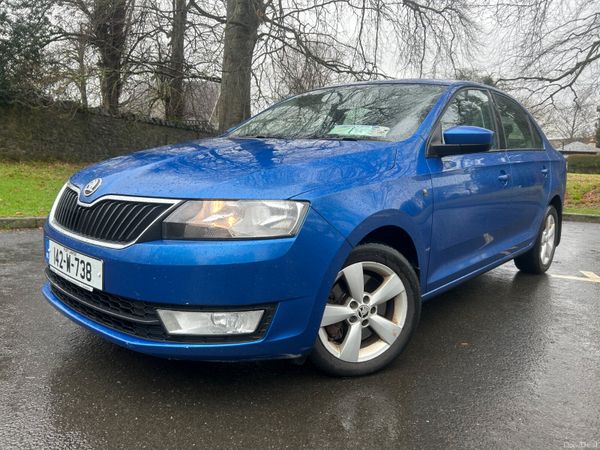 Skoda Rapid Saloon, Diesel, 2014, Blue