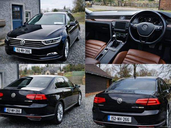Volkswagen Passat Saloon, Diesel, 2015, Black