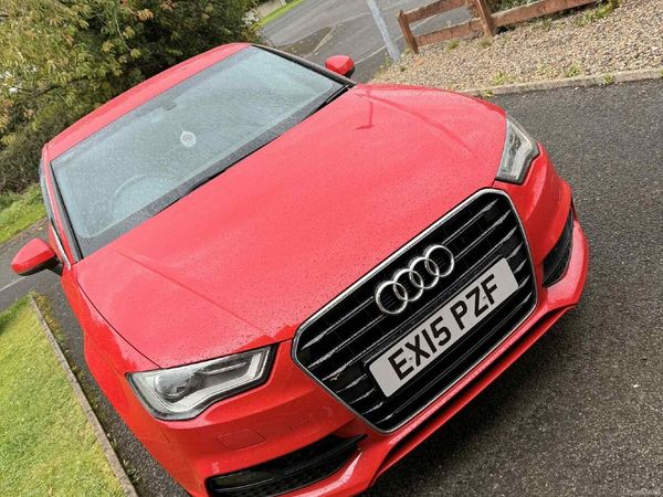 Audi A3 Saloon, Diesel, 2015, Red