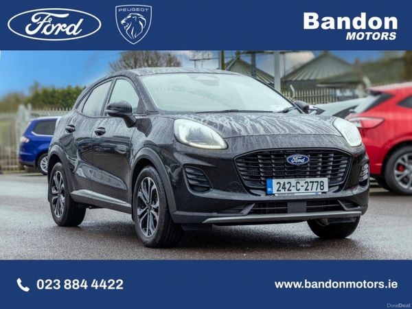 Ford Puma MPV, Petrol Hybrid, 2024, Black