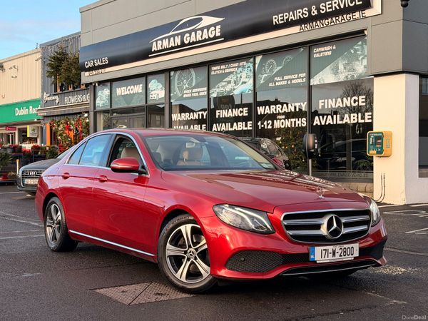 Mercedes-Benz E-Class Saloon, Diesel, 2017, Red