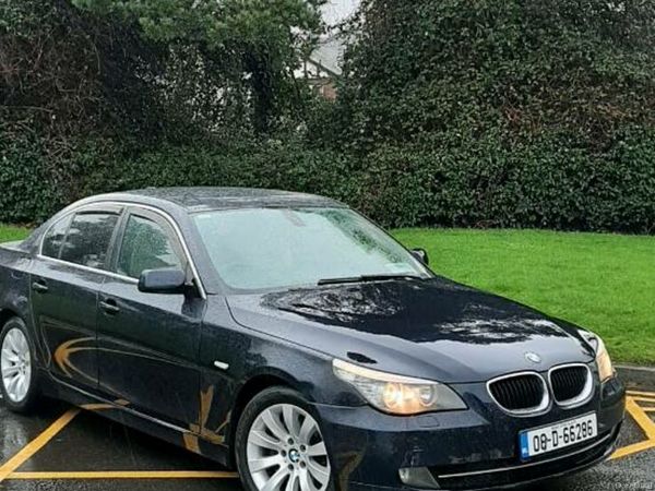 BMW 5-Series Saloon, Diesel, 2008, Blue