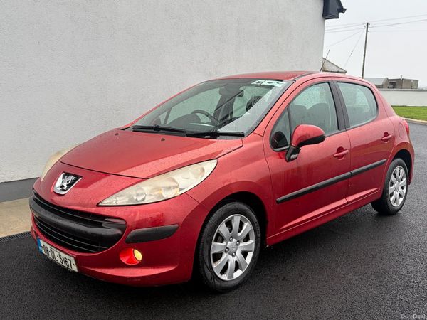Peugeot 207 Hatchback, Diesel, 2008, Red