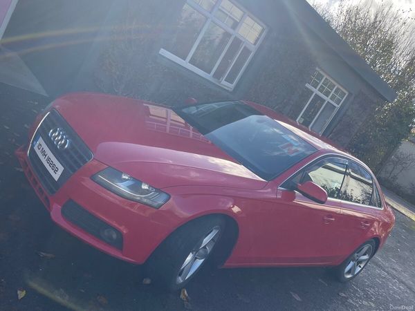 Audi A4 Saloon, Diesel, 2010, Red