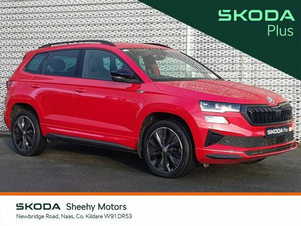Skoda Karoq Estate, Diesel, 2023, Red