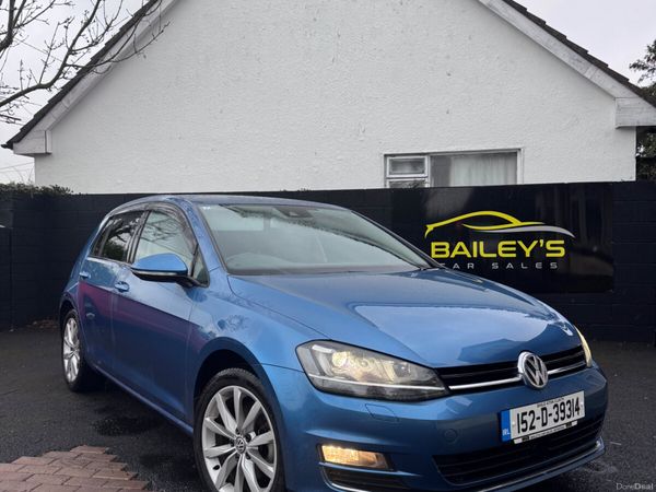 Volkswagen Golf Hatchback, Petrol, 2015, Blue