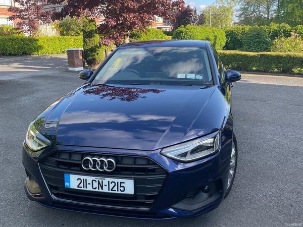 Audi A4 Saloon, Diesel, 2021, Blue
