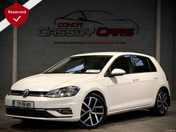 Volkswagen Golf Hatchback, Diesel, 2017, White