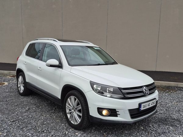 Volkswagen Tiguan SUV, Diesel, 2016, White