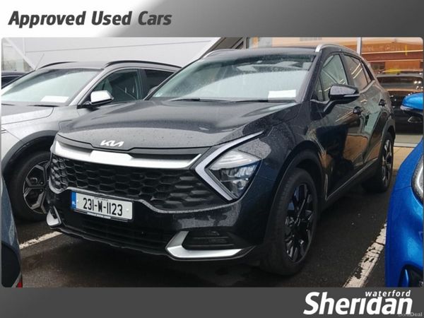 Kia Sportage SUV, Petrol Plug-in Hybrid, 2023, Black