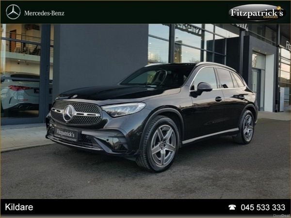 Mercedes-Benz GLC SUV, Diesel Hybrid, 2023, Black