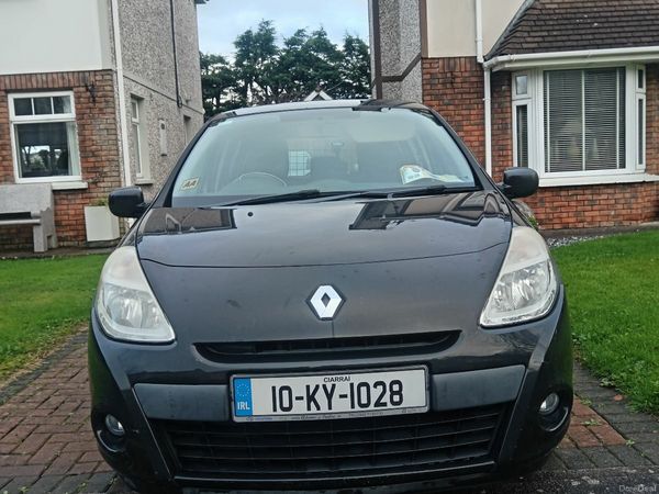 Renault Clio Hatchback, Ethanol Petrol, 2010, Black