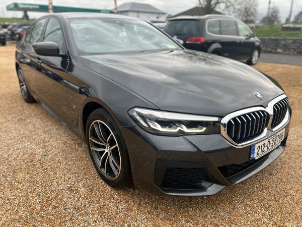 BMW 5-Series Saloon, Petrol Plug-in Hybrid, 2021, Grey