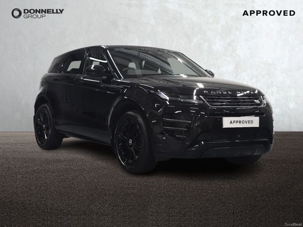 Land Rover Range Rover Evoque Hatchback, Petrol Hybrid, 2025, Black