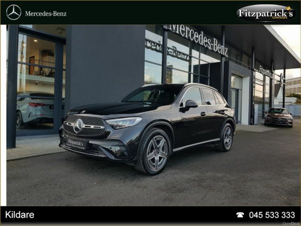 Mercedes-Benz GLC SUV, Diesel Hybrid, 2023, Black