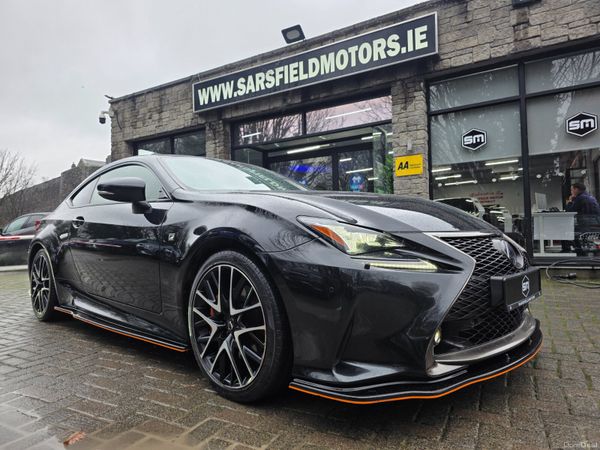 Lexus RC Coupe, Petrol Hybrid, 2018, Black