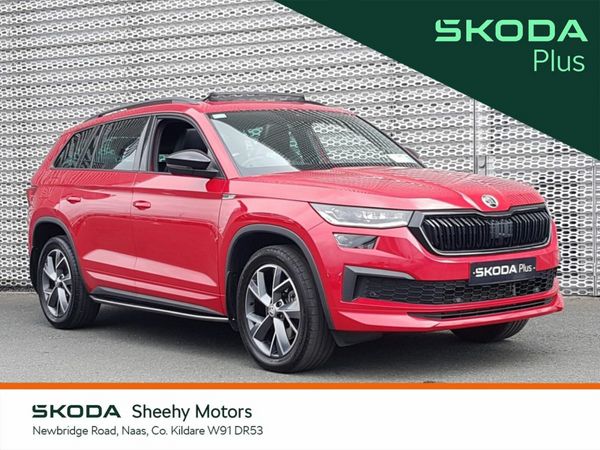 Skoda Kodiaq SUV, Diesel, 2023, Red