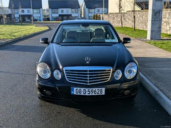 Mercedes-Benz E-Class Saloon, Petrol, 2008, Black