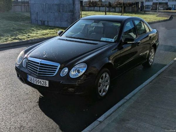 Mercedes-Benz E-Class Saloon, Petrol, 2008, Black