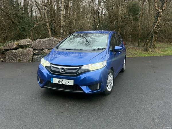 Honda Jazz Hatchback, Petrol, 2017, Blue