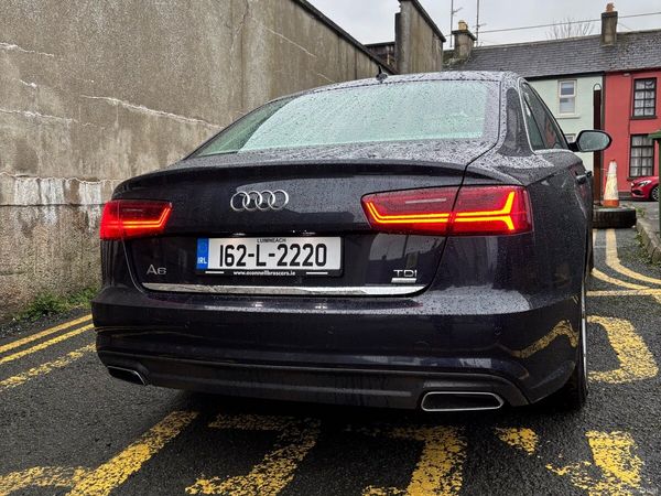 Audi A6 Saloon, Diesel, 2016, Blue