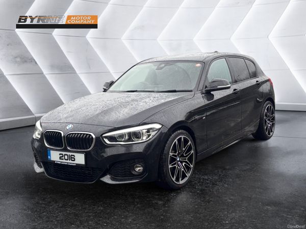 BMW 1-Series Hatchback, Diesel, 2016, Black