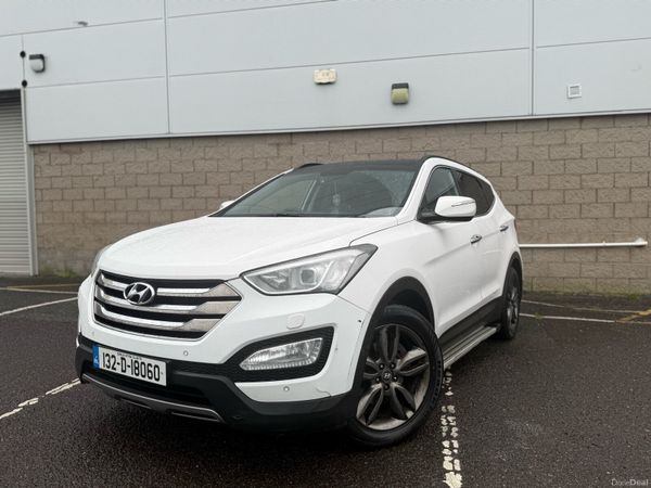 Hyundai Santa Fe SUV, Diesel, 2013, White