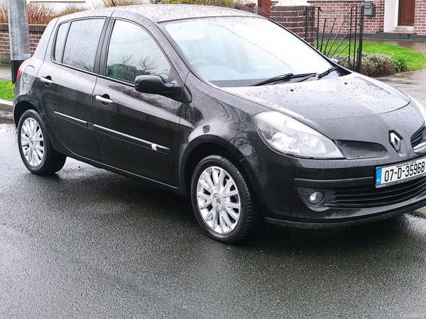 Renault Clio Hatchback, Petrol, 2007, Black