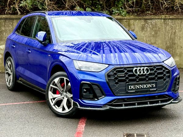 Audi Q5 SUV, Petrol Hybrid, 2024, Blue