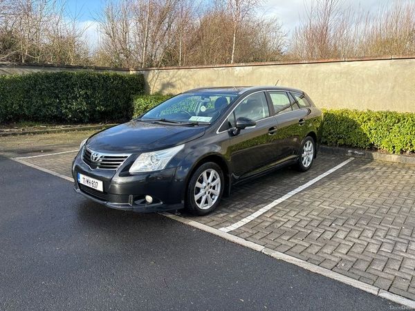 Toyota Avensis Estate, Diesel, 2011, Black