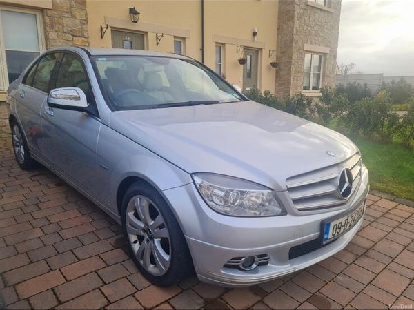 Mercedes-Benz C-Class Saloon, Petrol, 2009, Silver