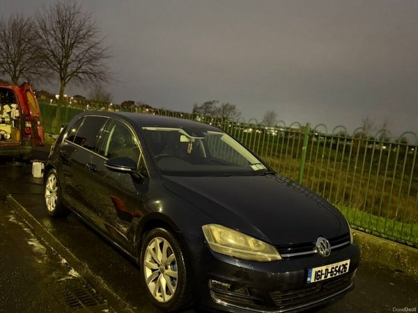 Volkswagen Golf Hatchback, Petrol, 2016, Blue