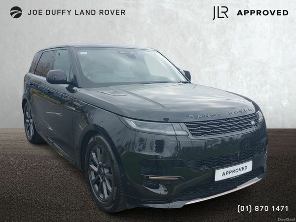 Land Rover Range Rover Sport SUV, Petrol Plug-in Hybrid, 2025, Black