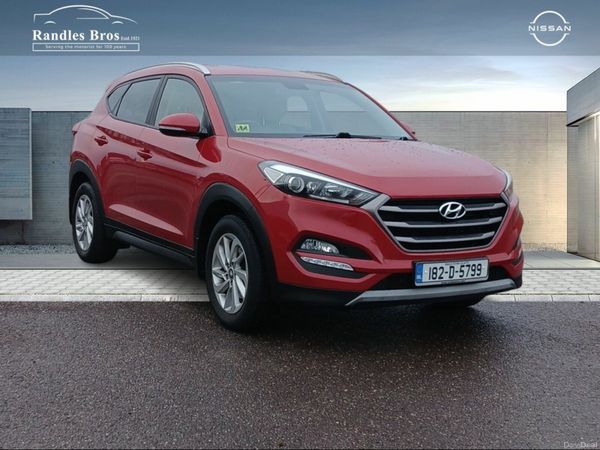 Hyundai Tucson SUV, Diesel, 2018, Red