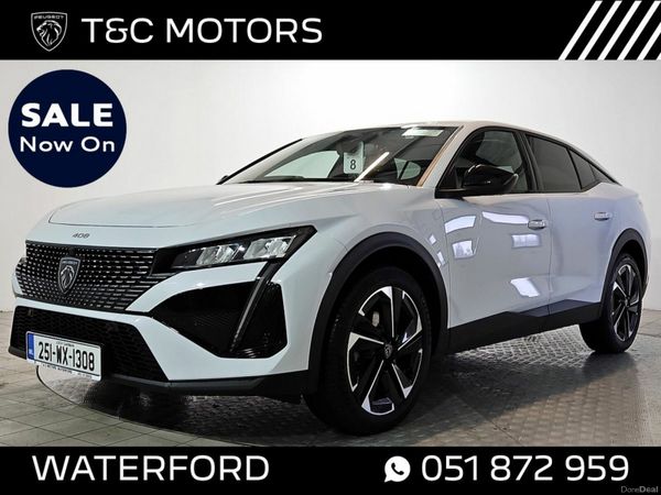 Peugeot 408 Hatchback, Petrol, 2025, White