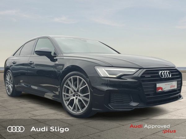 Audi A6 Saloon, Petrol Plug-in Hybrid, 2022, Black