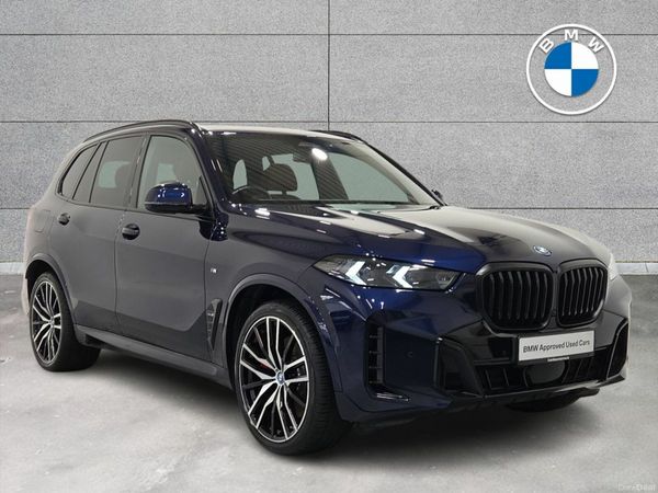 BMW X5 SUV, Petrol Plug-in Hybrid, 2024, Blue