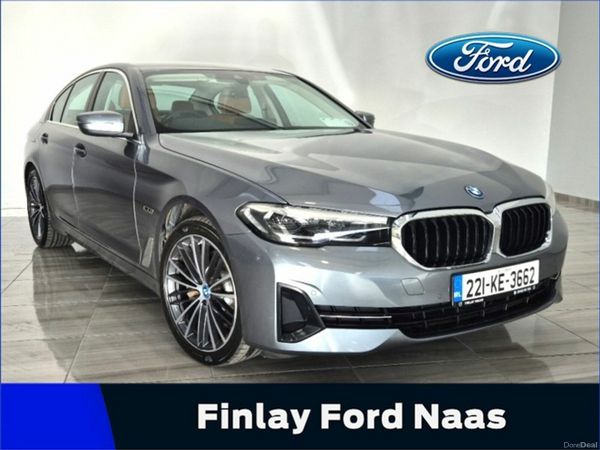 BMW 5-Series Saloon, Petrol Plug-in Hybrid, 2022, Grey