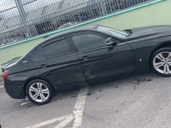 BMW 3-Series Saloon, Petrol Plug-in Hybrid, 2016, Black