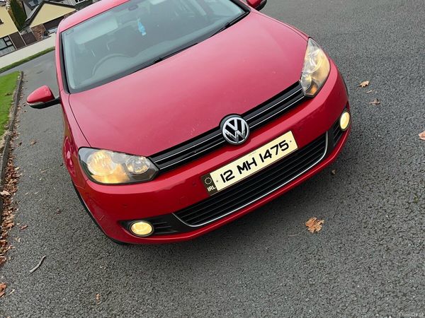 Volkswagen Golf Estate, Diesel, 2012, Red