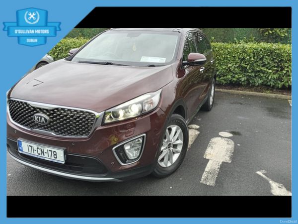 Kia Sorento Estate, Diesel, 2017, Red