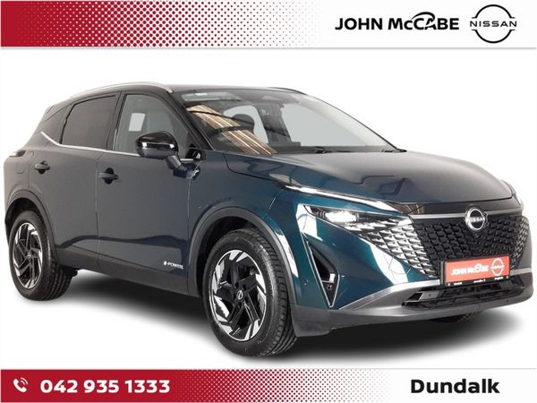 Nissan Qashqai MPV, Petrol Hybrid, 2025, Green