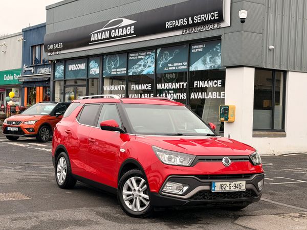 SsangYong Tivoli SUV, Diesel, 2018, Red