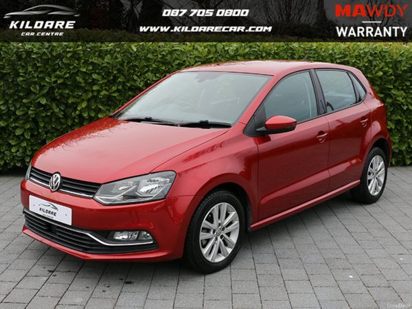 Volkswagen Polo Hatchback, Petrol, 2016, Red